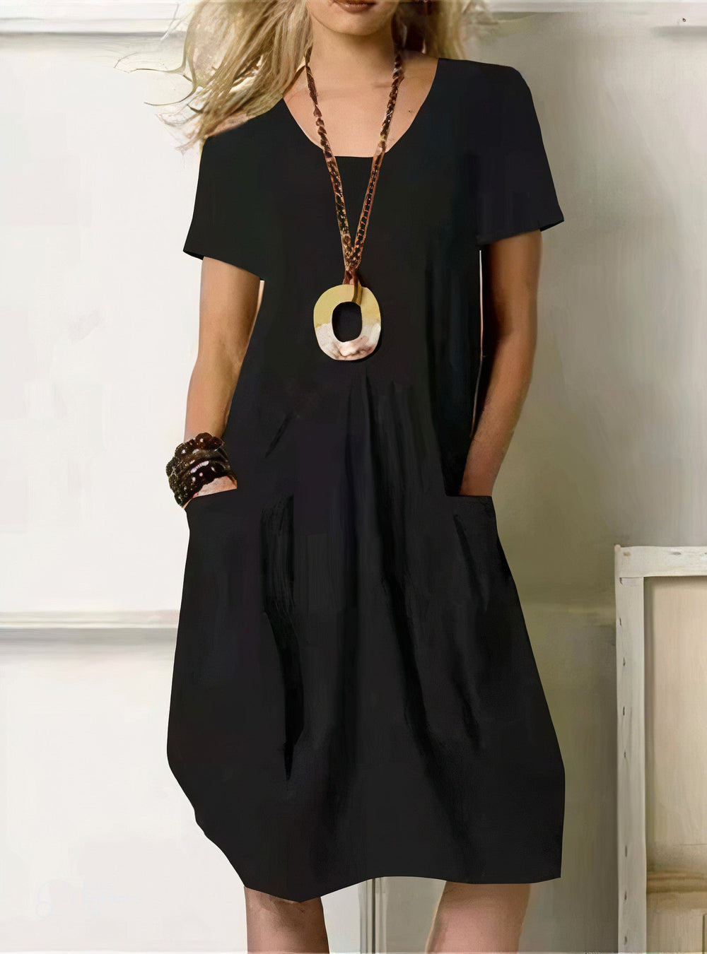 Savannah | Women's Summer Casual Mini Pocket Dress