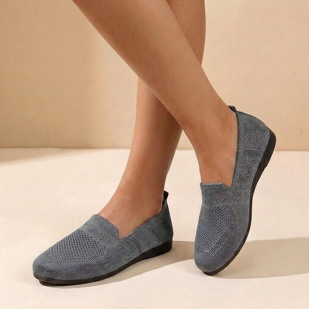 Scarlett | Orthopedic Slip-On Flats Knit Round Toe Comfort