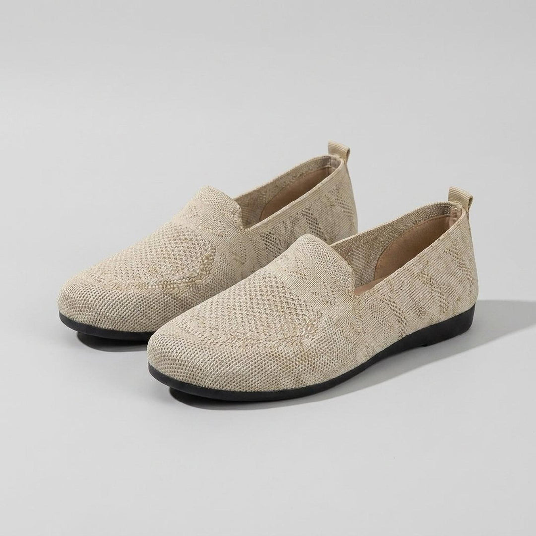 Scarlett | Orthopedic Slip-On Flats Knit Round Toe Comfort