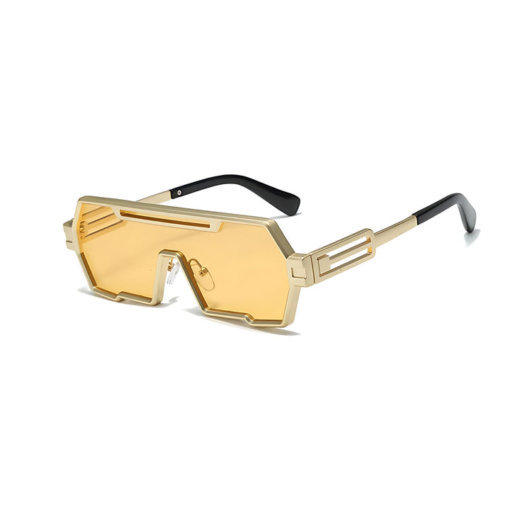 Scarlett | Sunglasses Metal Square Frame Steampunk UV Protection