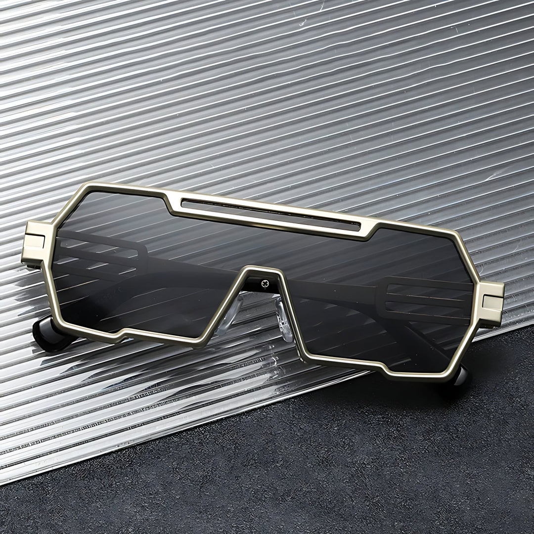 Scarlett | Sunglasses Metal Square Frame Steampunk UV Protection