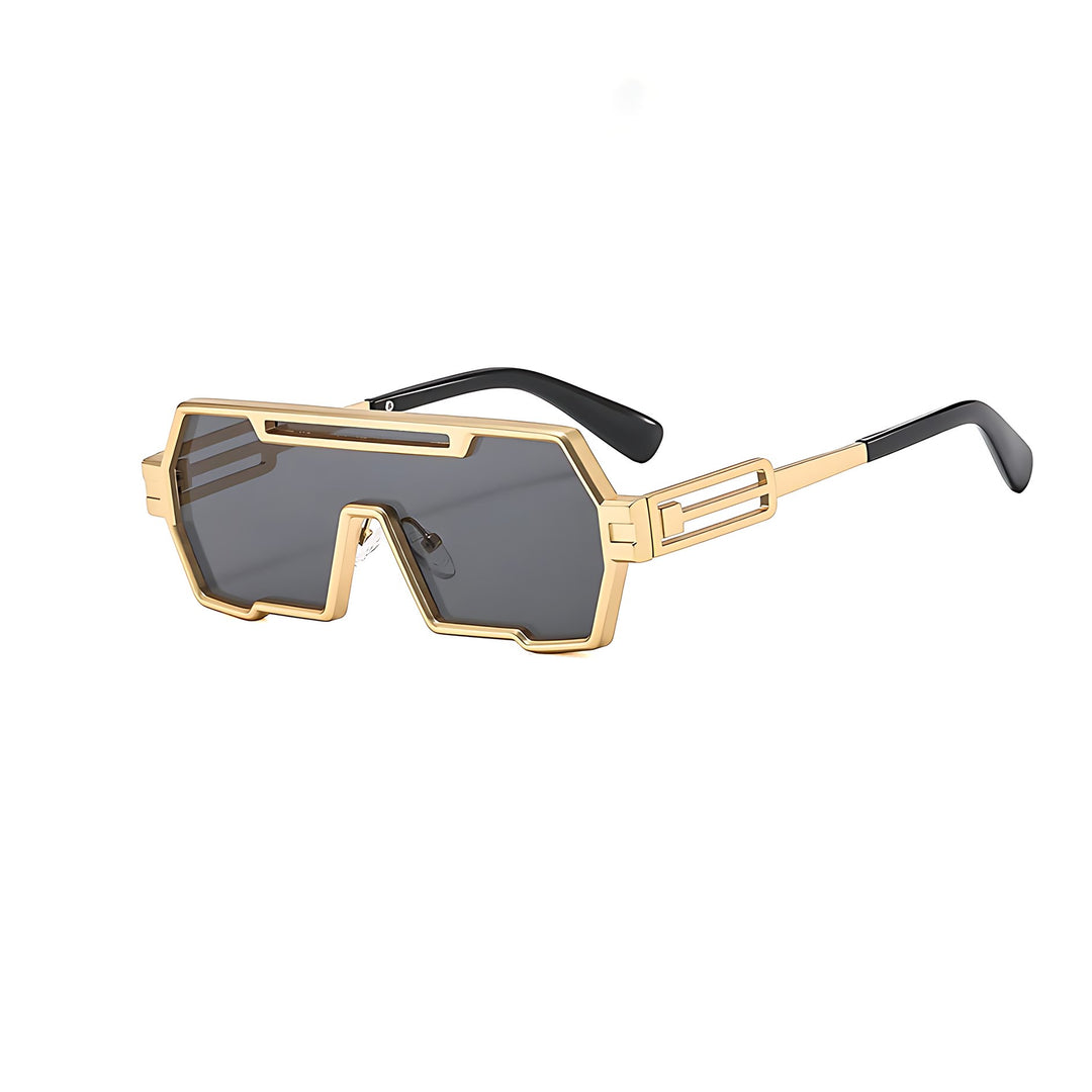 Scarlett | Sunglasses Metal Square Frame Steampunk UV Protection