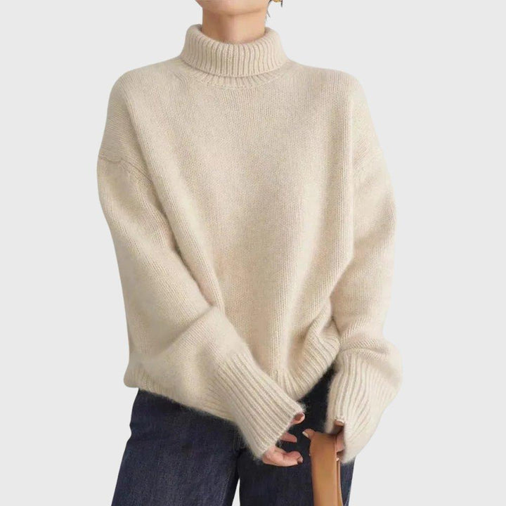 Sophia | Cashmere Turtleneck Sweater Women's Relaxed Fit