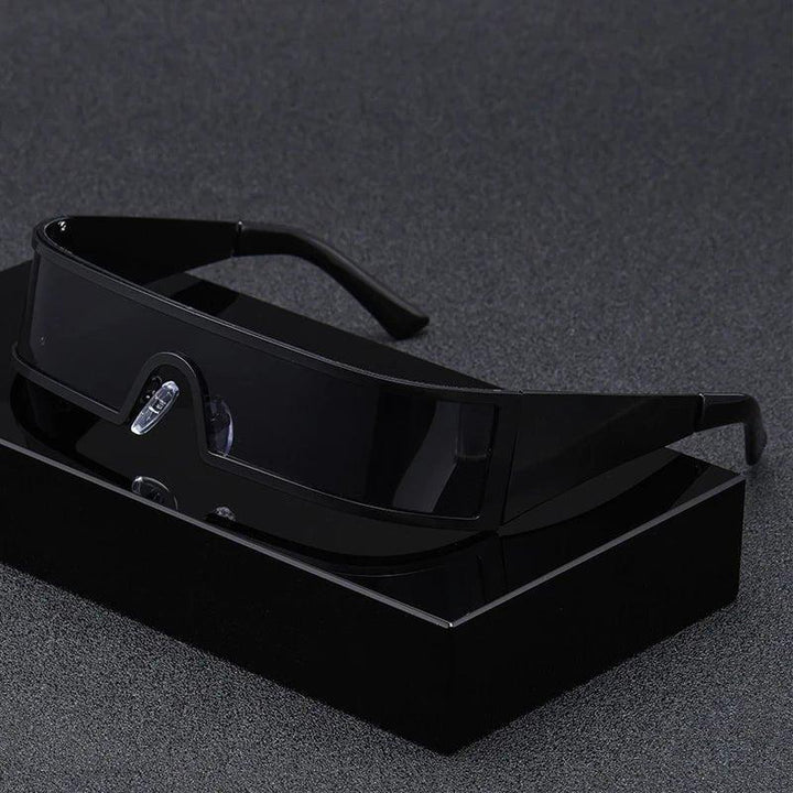 Sophia | Sunglasses Futuristic Wraparound Visor Cyberpunk Style