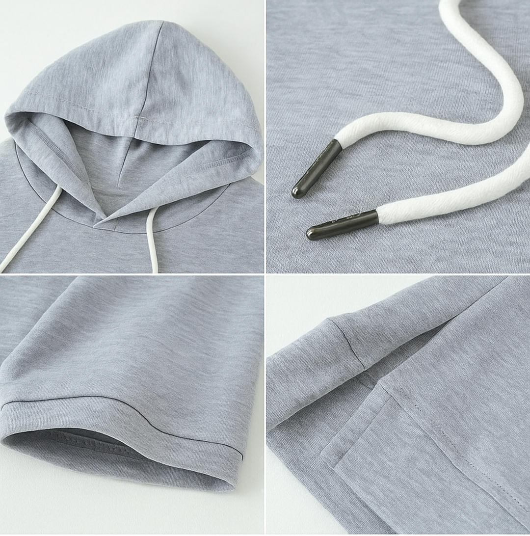 Tahlia | Casual Short Sleeve Hoodie