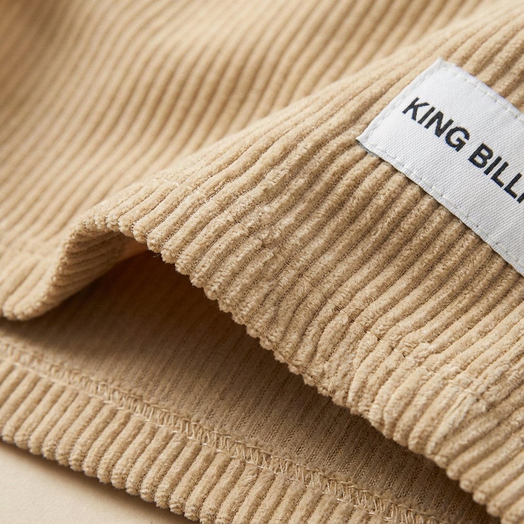 Men's Relaxed-Fit Drawstring Corduroy Casual Shorts